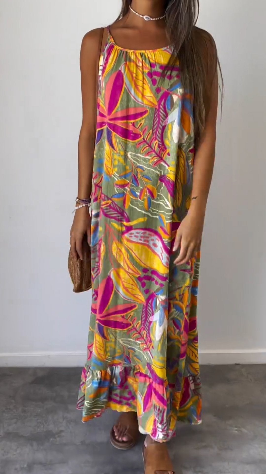 Robe légère à motifs - Layla - Little Paris