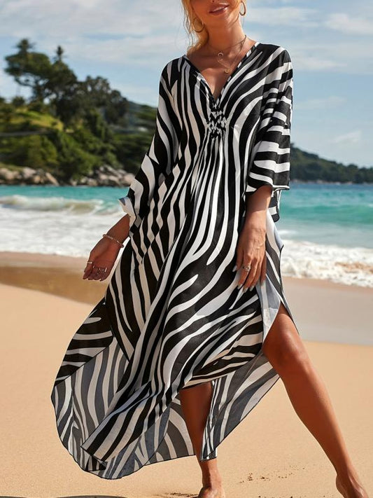 Caftan Long - Zébrée - Little Paris