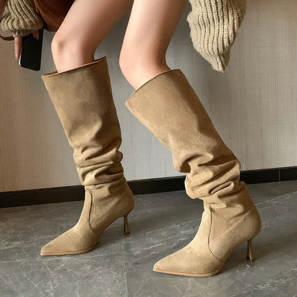 Bottes en cuir - Danielle - Little Paris