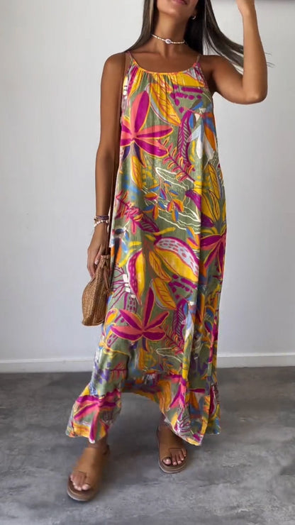 Robe légère à motifs - Layla - Little Paris