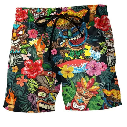 Short de bain imprimé tropical - Valentijn - Little Paris