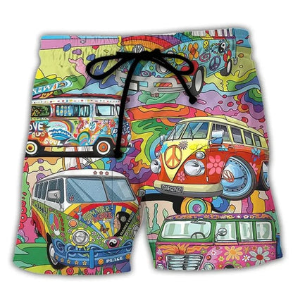 Short de bain imprimé tropical - Valentijn - Little Paris