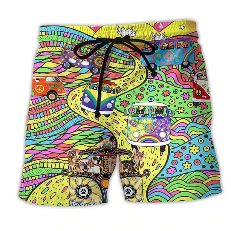 Short de bain imprimé tropical - Valentijn - Little Paris