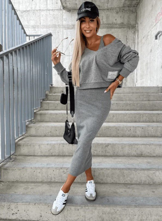 Ensemble Robe & Sweatshirt - Den - Little Paris