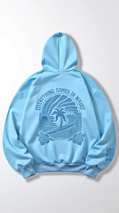 Sweatshirt à capuche - Palm - Little Paris