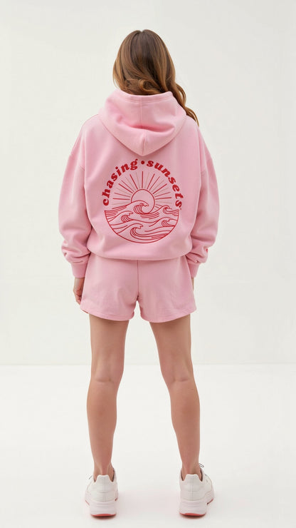 Sweatshirt à capuche - Palm - Little Paris