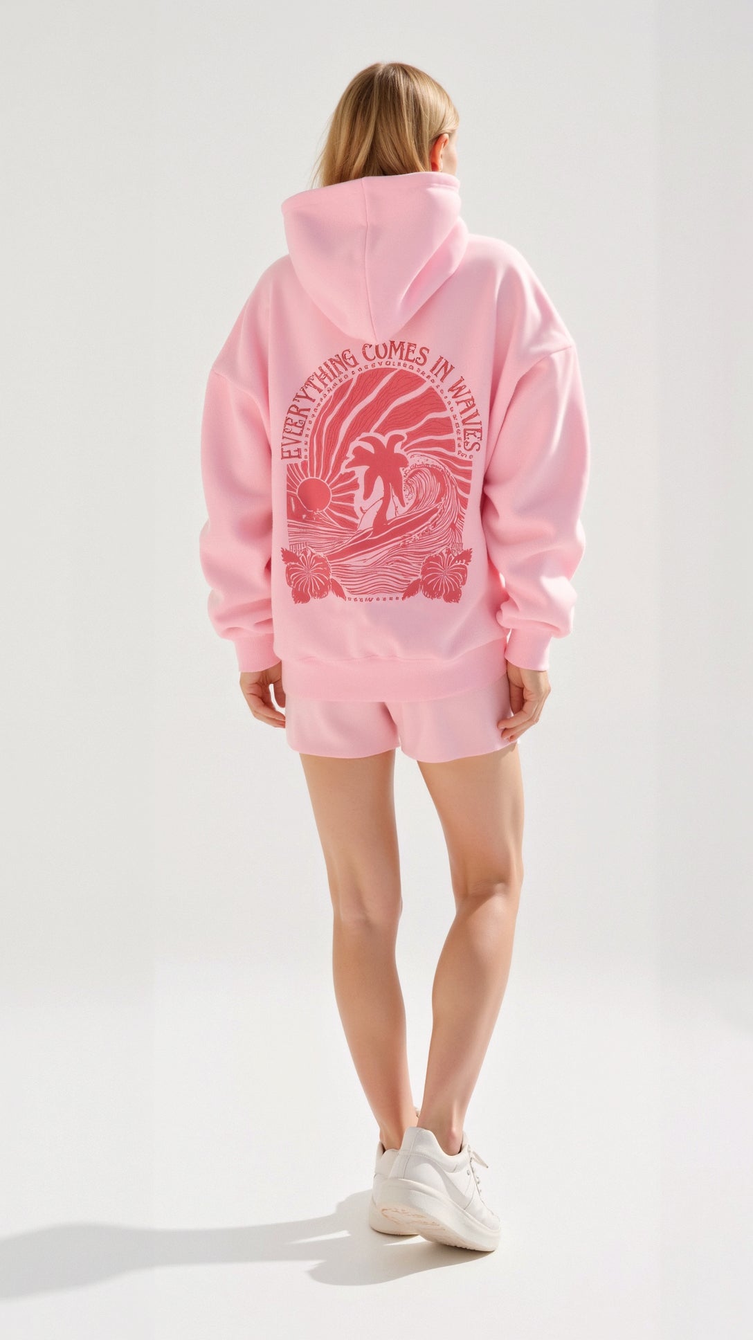 Sweatshirt à capuche - Palm - Little Paris