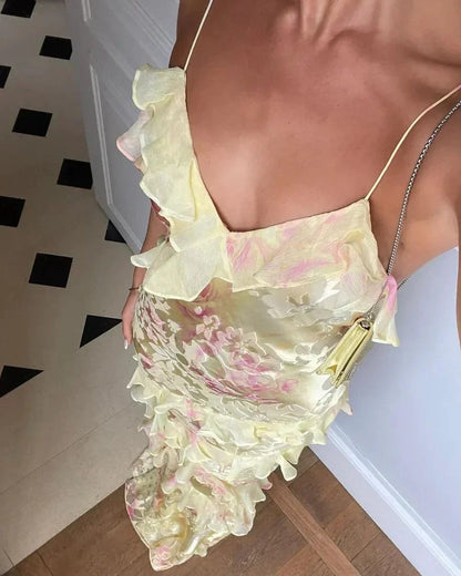 Robe fluide sans manches – Octavia - Little Paris