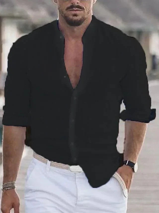 La chemise en lin - Jamal - Little Paris